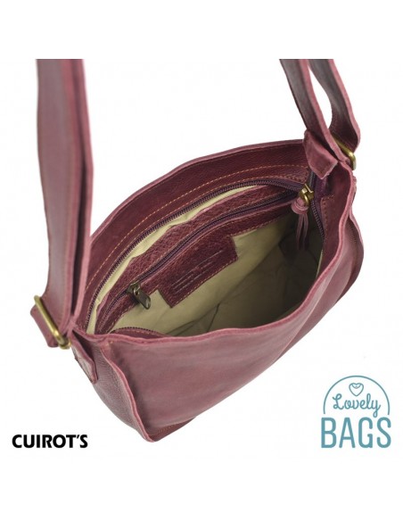 Bandolera pequeña de Mujer - Cuirots, Piel Dakota