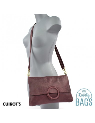 Bandolera plana, mediana de Mujer - Cuirots, Piel Dakota