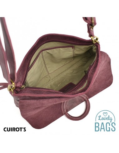 Bandolera plana, mediana de Mujer - Cuirots, Piel Dakota