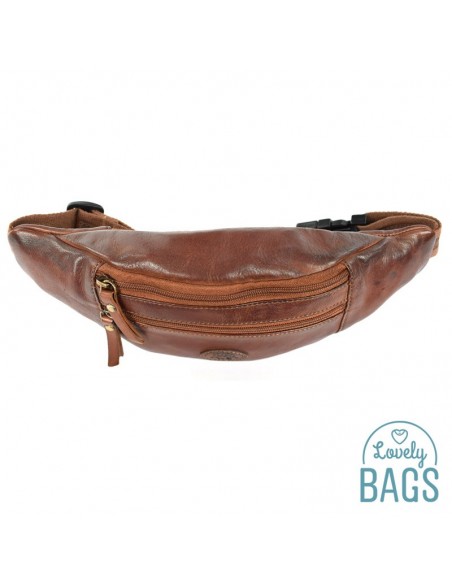 Bolsa de cintura de Pele Plana básica - Calesa