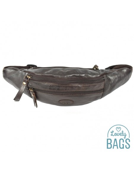 Bolsa de cintura de Pele Plana básica - Calesa