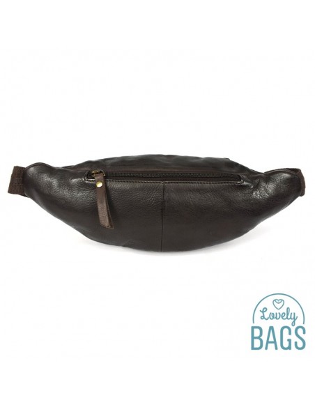 Bolsa de cintura de Pele Plana básica - Calesa