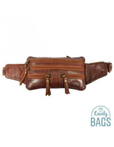 Bolsa de cintura de Pele Calesa Plana