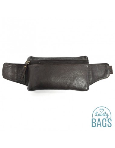 Bolsa de cintura de Pele Calesa Plana