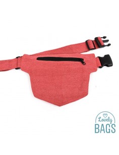 Bolsa de cintura vermelha 2