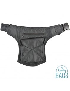 Ronyonera Impermeable negre - stitching