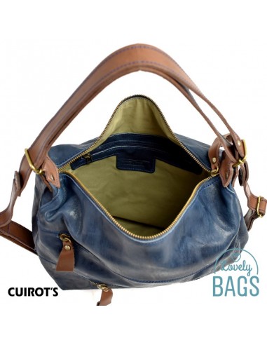 Bolso Mochila Grande Hobo Cuirots - Piel Firenze