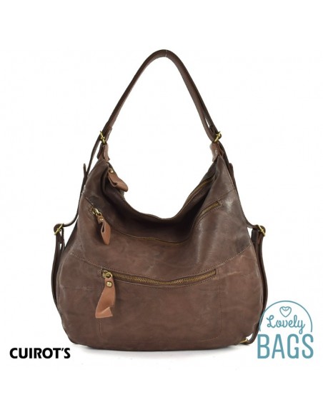 Mala Mochila Grande Cuirots - Pele Firenze