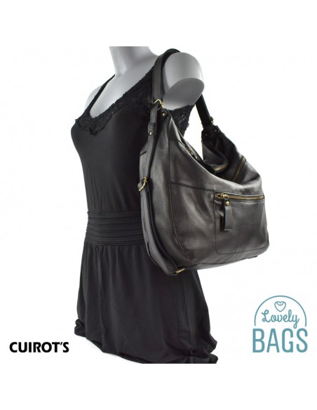 Mochila Bolso Grande Hobo Cuirots - Piel Nito dream