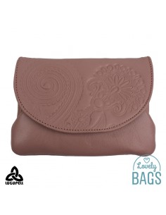 Porta moedas Lugupell rosa claro