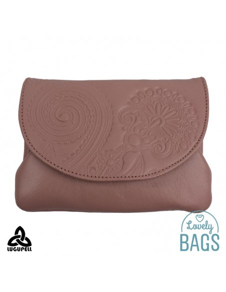 Porta moedas Lugupell rosa claro