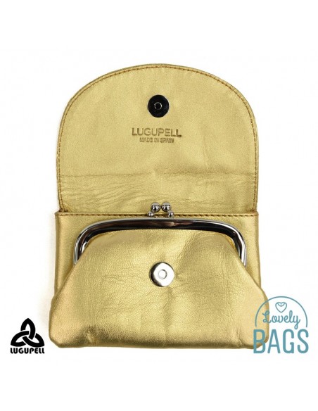 Porta moedas Lugupell metalizado