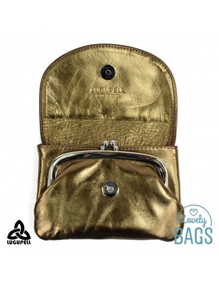 Monedero Lugupell metalizado