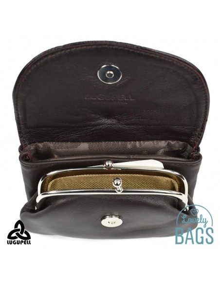 Porta moedas Lugupell marrom