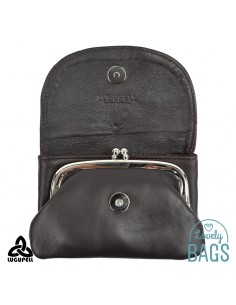 Porta moedas Lugupell marrom 2