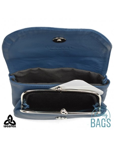 Porta moedas Lugupell azul