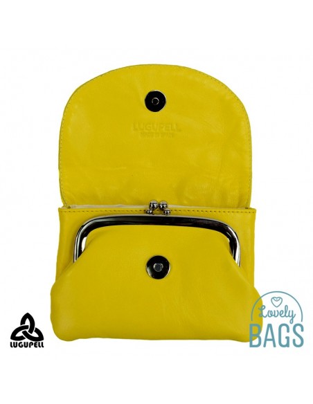 Porta moedas Lugupell amarelo