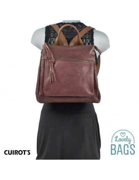 Mochila de pele Nito Cuirots