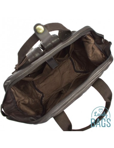 Mochila Grande de couro para portátil  - Calesa