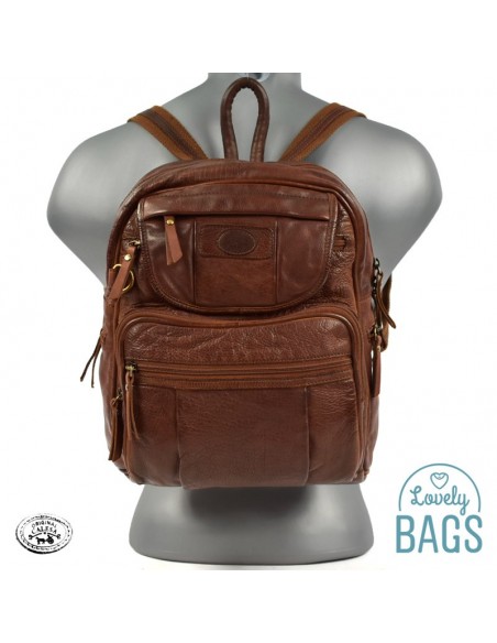 Mochila de couro - Calesa