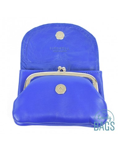 Porta moedas azul eléctrico Lugupell