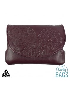 Monedero Lugupell burdeos