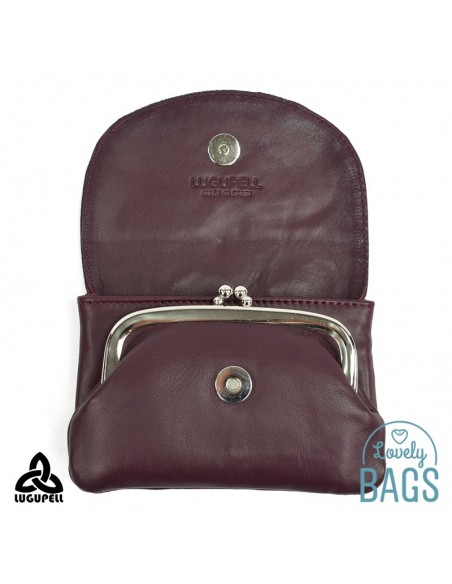 Monedero Lugupell burdeos