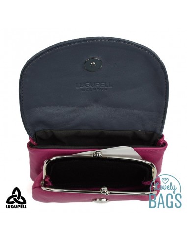 Porta moedas pink e cinza Lugupell