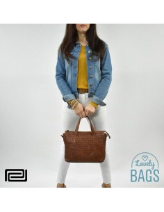 Handbag de couro Pradens 2