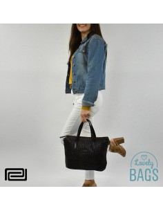 Bolso negro de Mano Pradens 2