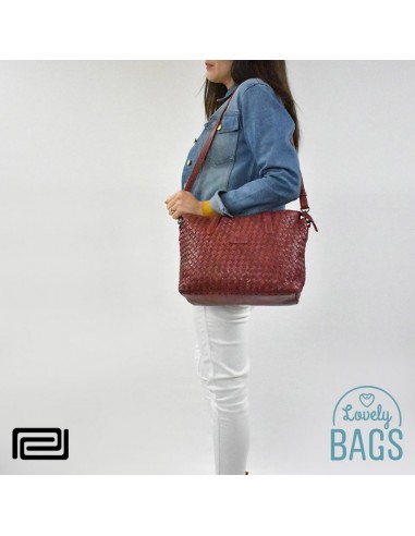 Handbag Bordeaux Pradens