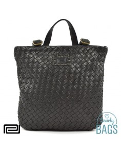 Mochila bandolera Pequeña negra Pradens