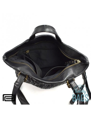 Motxilla bandolera negra Petita Pradens