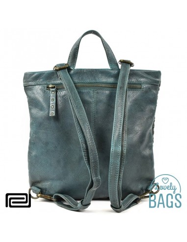 Mochila bolsa tiracolo plana verde Pradens