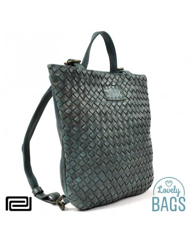 Mochila bolsa tiracolo plana verde Pradens