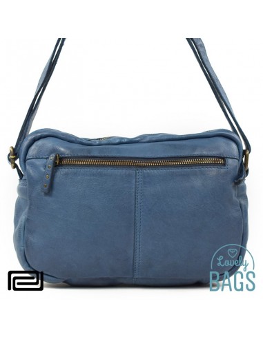Bolso bandolera rectangular azul Pradens