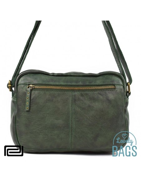 Bandolera rectangular verde Pradens