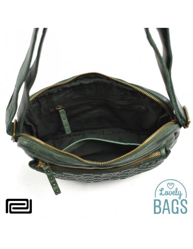 Bandolera rectangular verde Pradens