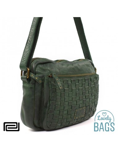 Bandolera rectangular verde Pradens