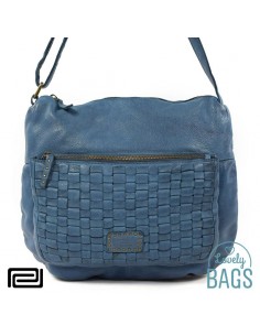 Mala tiracolo grande azul Pradens