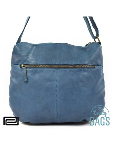 Bolso bandolera grande azul Pradens