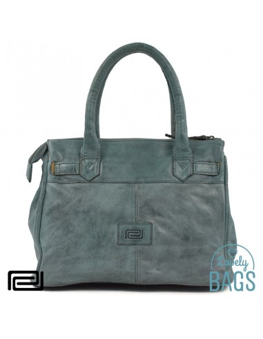 Bolso Maletín Hermes Pradens - verde petróleo