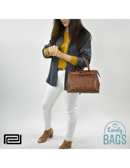 Bolso Maletín Hermes pequeño cuero Pradens