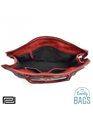 Bolso Maletín Hermes grande Pradens burdeos