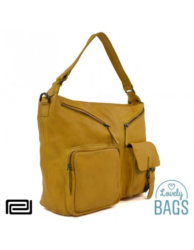 Bolso grande de hombro Mostaza Pradens - Bego