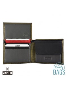 Cartera americana Munich verd - Overland 2