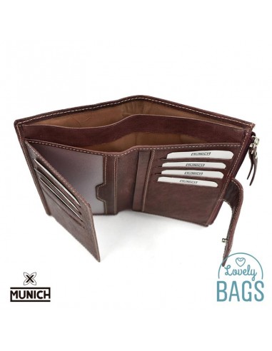 Carteira Munich castanha