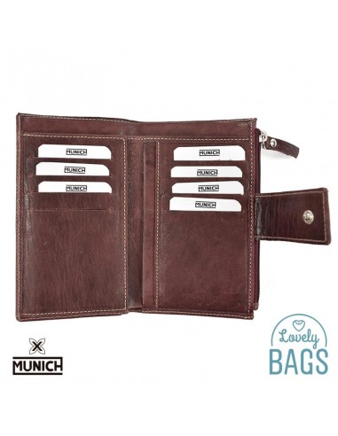 Carteira Munich castanha