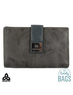 Carteira cinza Lugupell - Osaka