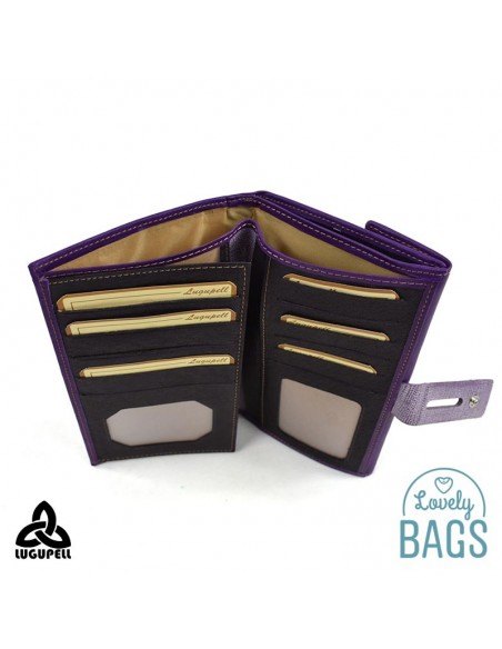 Cartera Lugupell Lila - Kansas